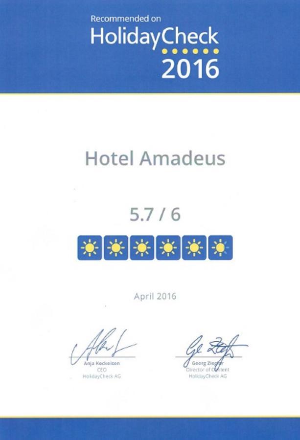 Hotel-Restaurant Amadeus Hanovre Extérieur photo